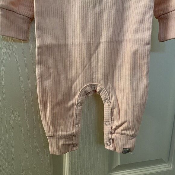 Give Them Lala Baby The Newport One Piece Pink Ribbed Size 3-6 Months NWT - Picture 3 of 7